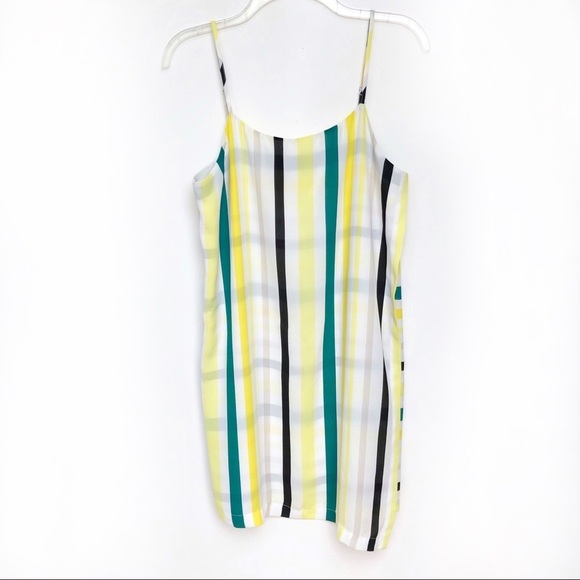 🎀3/$15 Revolve 1. State Stripe Illusion Layered Slip Dress S - Picture 1 of 6